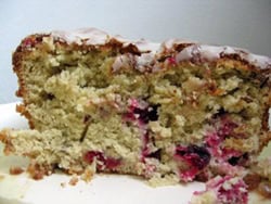 Gluten Free Blueberry Quick Bread